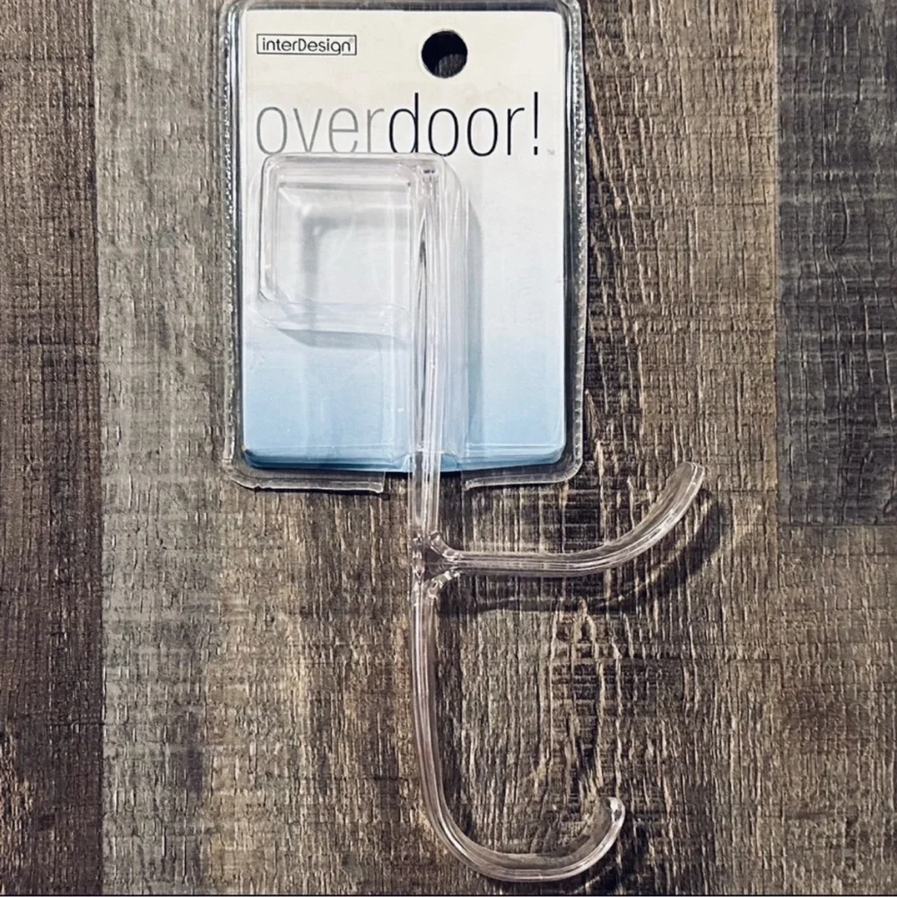 💞 New InterDesign Clear Overdoor Storage Hook